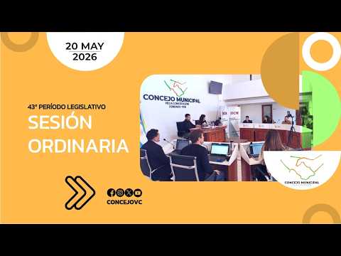 Sesión Ordinaria N12 | 20MAY2026