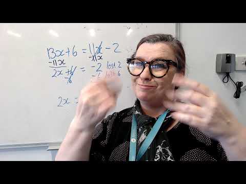 How to Sign Balanced Equation in Auslan
