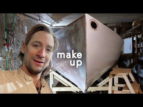 Makeup, coating and coaming - Craft Endra EP26 I Building a wooden sailing boat