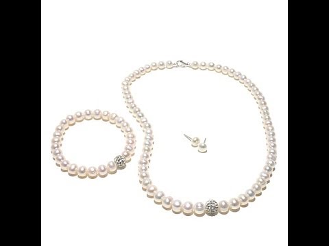 Imperial Pearls Cultured Pearl Jewelry Set