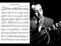 Django Reinhardt - Honeysuckle Rose Transcription
