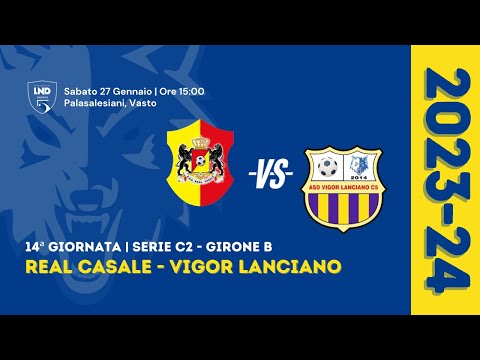 Serie C2 | Real Casale - Vigor Lanciano 5-2 (Gol & Highlights) | 14ª Giornata 2023/2024