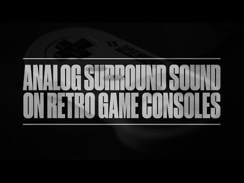 Surround Sound On Retro Video Game Consoles