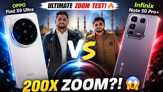 😱 OPPO Find X9 Ultra vs Infinix Note 50 Pro+ | UNBOXING + Ultimate Zoom Test! 🔥📷