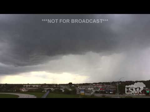 5-29-15 Omaha, NE Thunderstorm Time Lapse