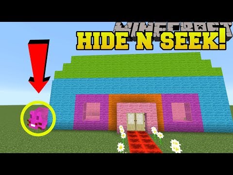 Minecraft: GUMMY BUNNIES HIDE AND SEEK!! - Morph Hide And Seek - Modded Mini-Game