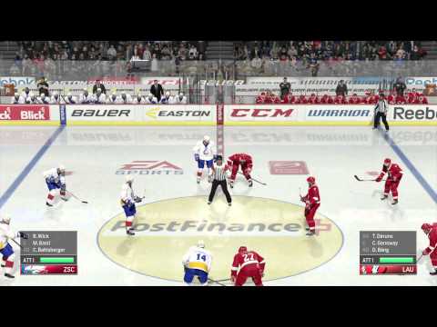 NHL 15 - Lausanne HC vs ZSC Lions - #27 Swiss National League A [HD]