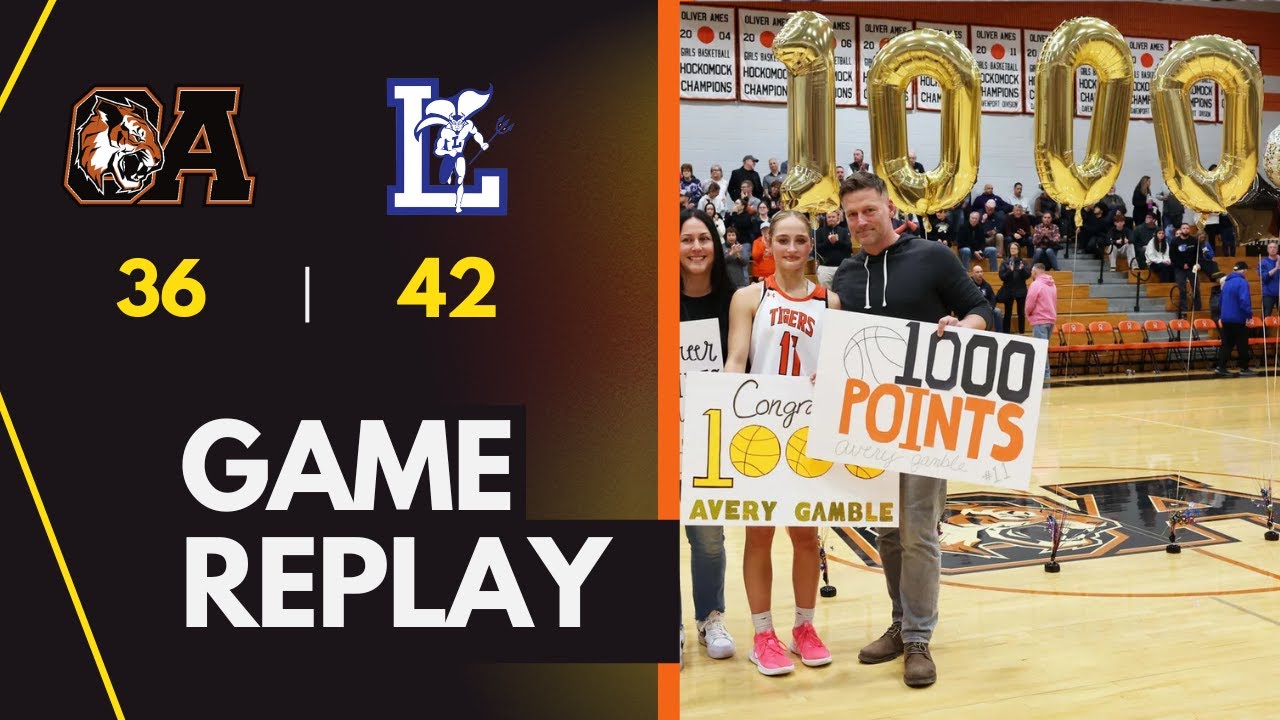 OA Girl's Basketball vs Leominster 2/28/25
