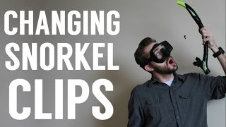 Changing Snorkel Clips | Quick Scuba Tips