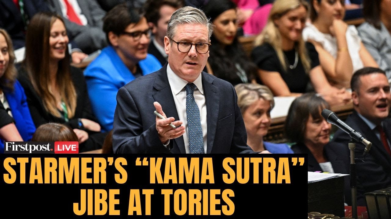 LIVE: UK PM Keir Starmer Attacks Tories with "Kama Sutra" Jibe | Starmer Kama Sutra Joke