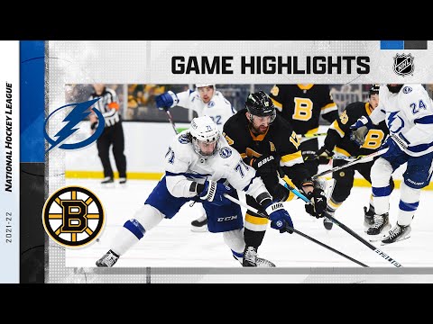 Lightning @ Bruins 12/4/21 | NHL Highlights
