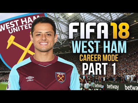 FIFA 18 West Ham Career Mode Gameplay Walkthrough Part 1 - FIRST SIGNING