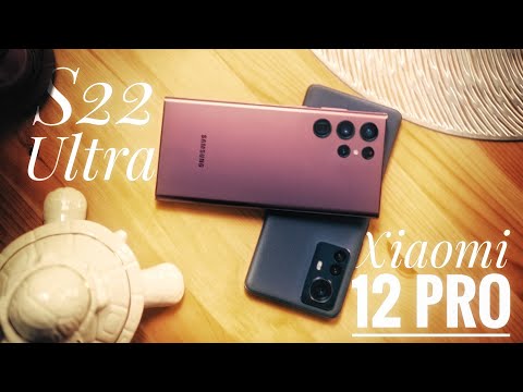 Xiaomi 12 Pro VS S22 Ultra Camera Comparison (Videography)