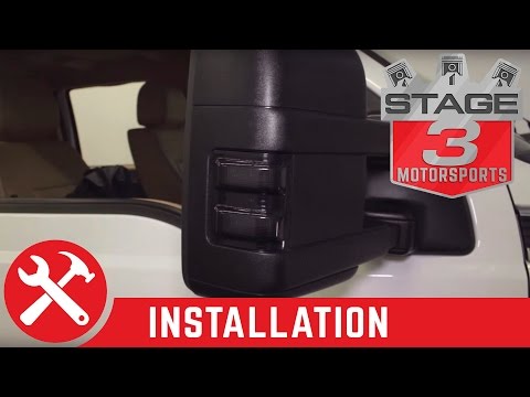 2008-2015 F-250 and F-350 Recon Lighting LED Side Mirror Lights Install