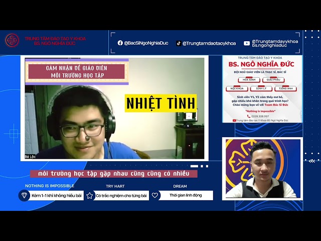 Cảm nhận tất cả các môn học