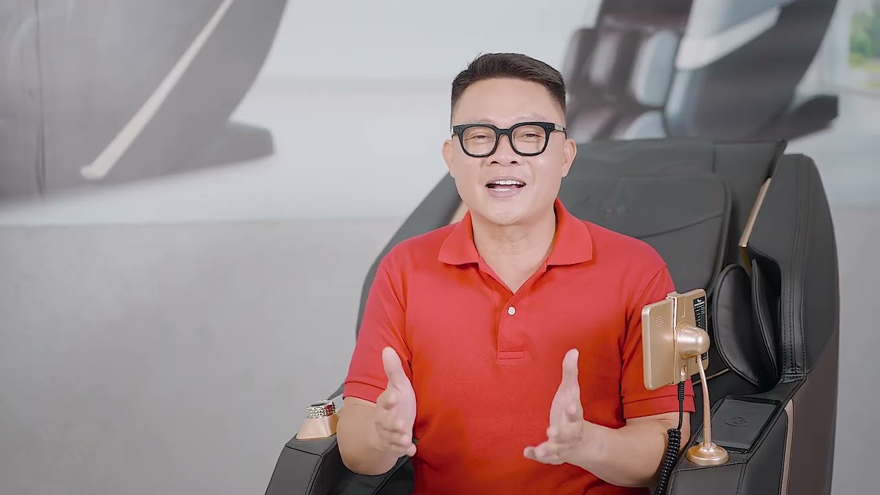 Cùng BTV Quang Minh chăm sóc sức khỏe tại nhà với ghế massage ELIP Ole (New)