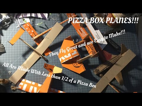 Pizza Box Planes!!!
