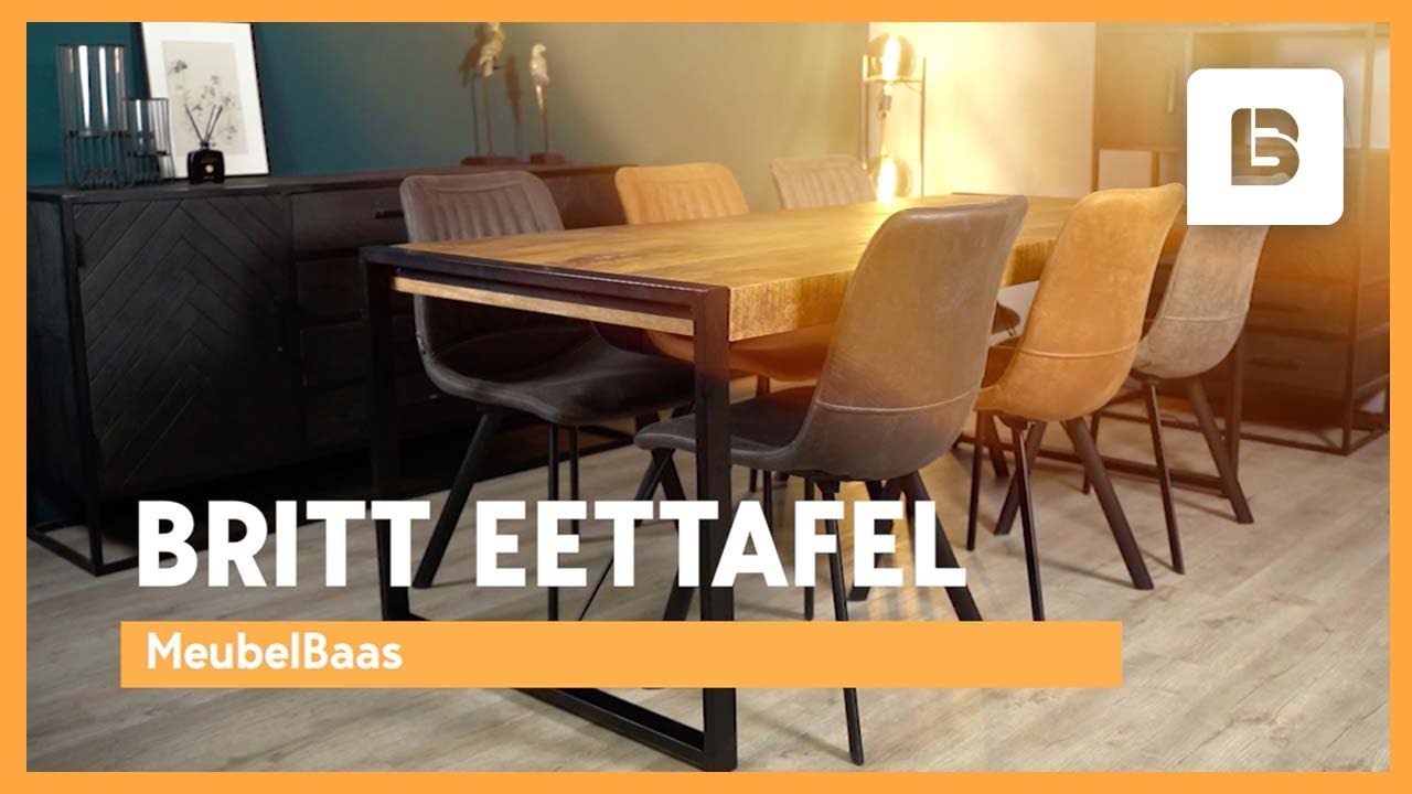 Britt Eettafel - MeubelBaas
