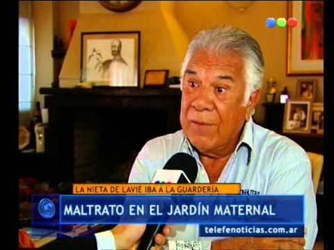 La nieta de Raúl Lavié iba al jardín denunciado por agresión - Telefe Noticias