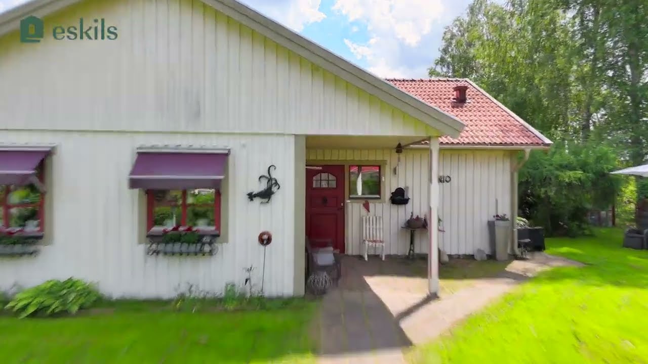 3 rum Villa på Taltrastvägen 9 Borsökna Eskilstuna kommun - video