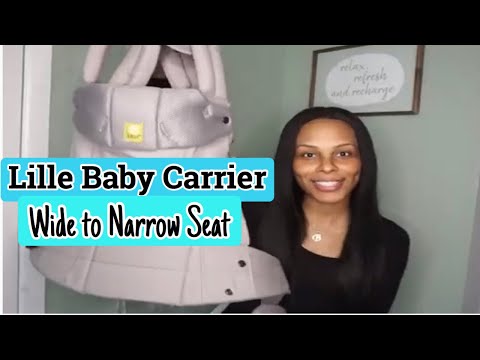 LILLEBABY CARRIER FRONT FACING | DEMO & REVIEW | WIDE TO NARROW SEAT .