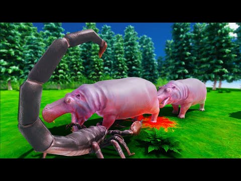 EMPEROR SCORPION vs mammals - Animal Revolt Battle Simulator FULL HD