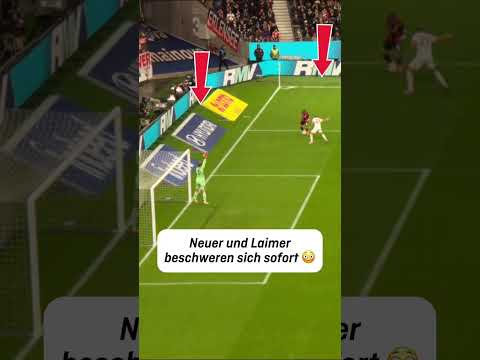 Der VAR-Einsatz sorgte für reichlich Diskussionen. 🤔#ranfussball #fcbayern #var #eintrachtfrankfurt