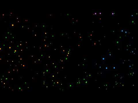 Video Overlay Effect #63 | Rainbow Color particles 2 | No Copyright Effect