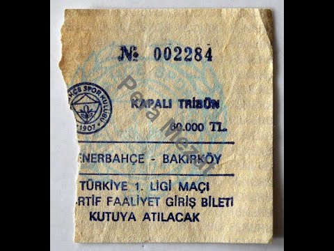 Fenerbahçe Bakırköyspor 1992