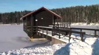 preview picture of video 'Winterspaziergang am Fichtelsee'