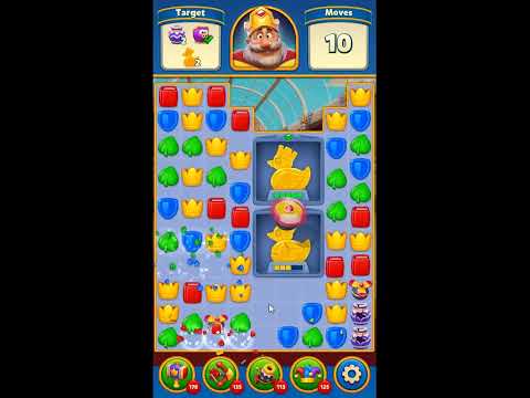 Royal Match Level 3004 - NO BOOSTERS GAMEPLAY 👑 | SKILLGAMING ✔️