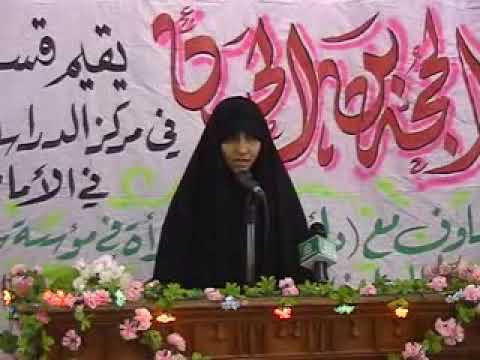 ⁣مهرجان مولد النور النسوي بمناسبة مولد الحجة