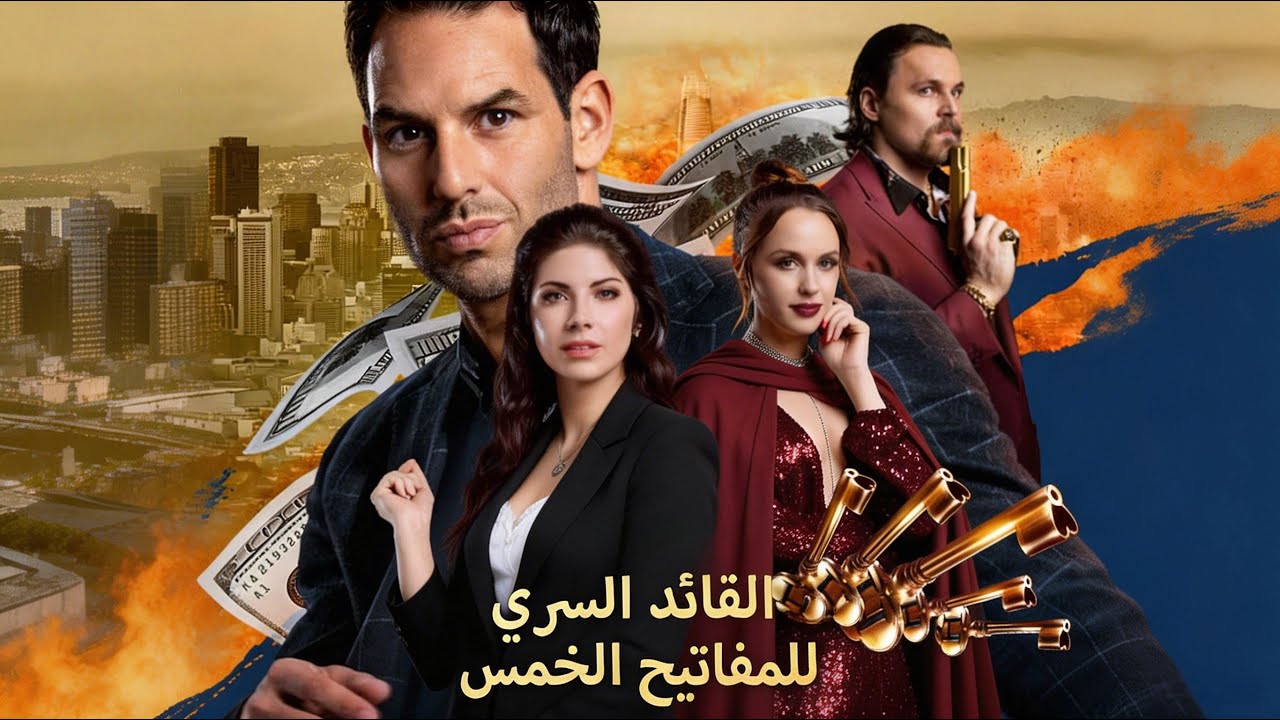 ماراثون مشاهدة مسلسل [القائد السري للمفاتيح الخمس[ مدبلج ]] !#reelshorts