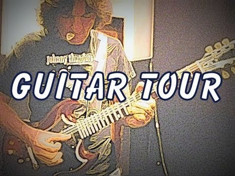 MARK FLORES - GUITAR TOUR.Gibson SG / Les Paul / Van Halen Wolfgang / Ibanez