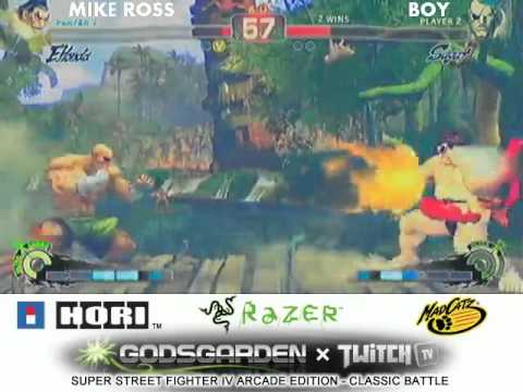 Yoshiwo (Guile) vs. Hanamaruki (Sagat) SSF4:AE - 1 / 3