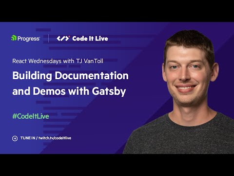 React Wednesdays: Building Documentation and Demos with Gatsby