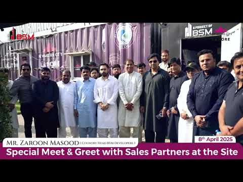 Meet & Greet with Zaroon Masood  Strengthening Partnerships at New Metro City Lahore