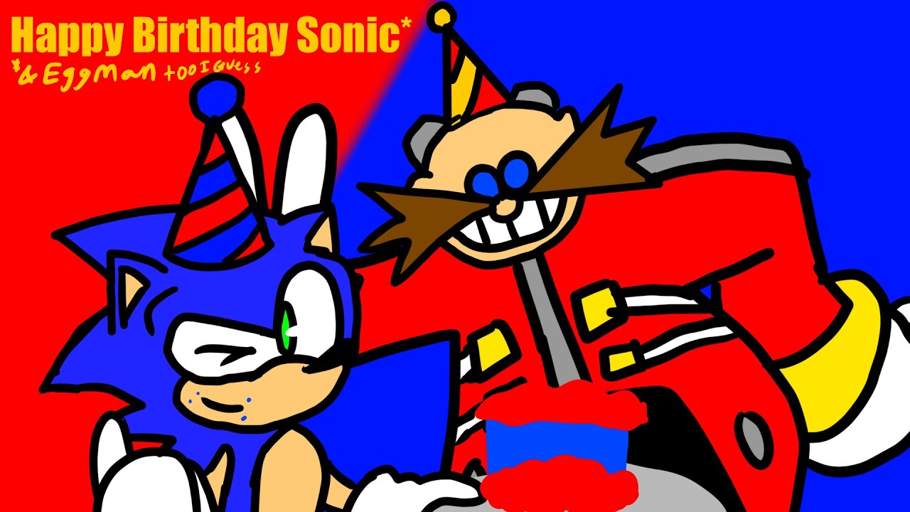 Happy 34th Birthday Sonic!