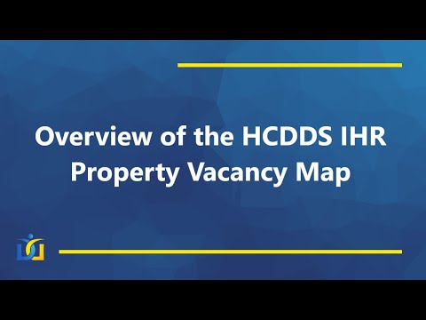 Hcdds Ihr Property Vacancy Map Overview