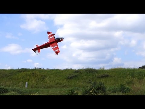 KさんのMXSR(20cc) first flight (2014/10/08)