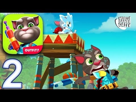 TALKING TOM CAMP Gameplay Part 2 - Episode 1 (iOS Android)
