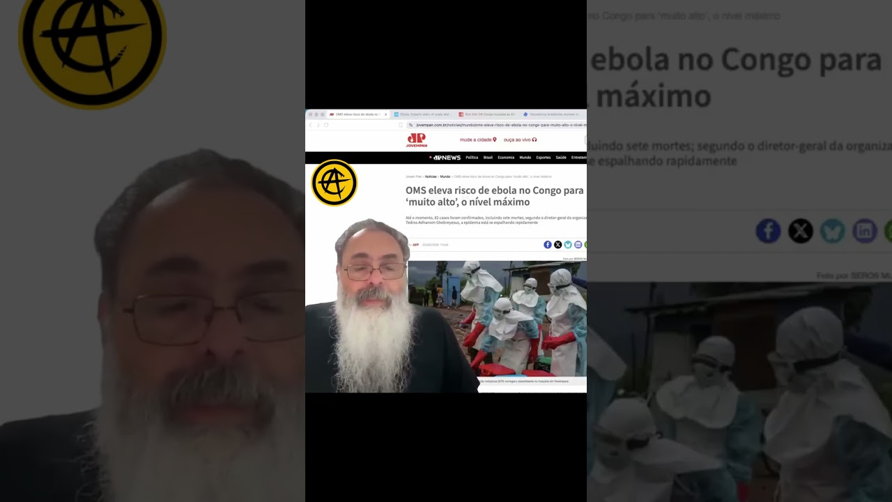 SURTO de EBOLA no CONGO pode se TRANSFORMAR em NOVA TRAGÉDIA
