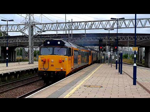 Special Workings and Freight at Stafford, 26/08/2022