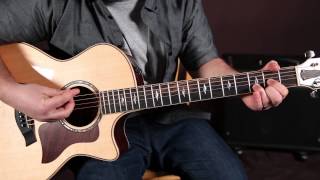 The Traveling Wilburys &quot;End Of The Line&quot; Chords, Rhythm, Guitar Lesson Easy Acoustic Songs