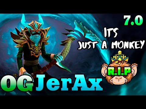 OG JerAx Necrophos found justice on the Monkey King - Patch 7.00 - Dota 2