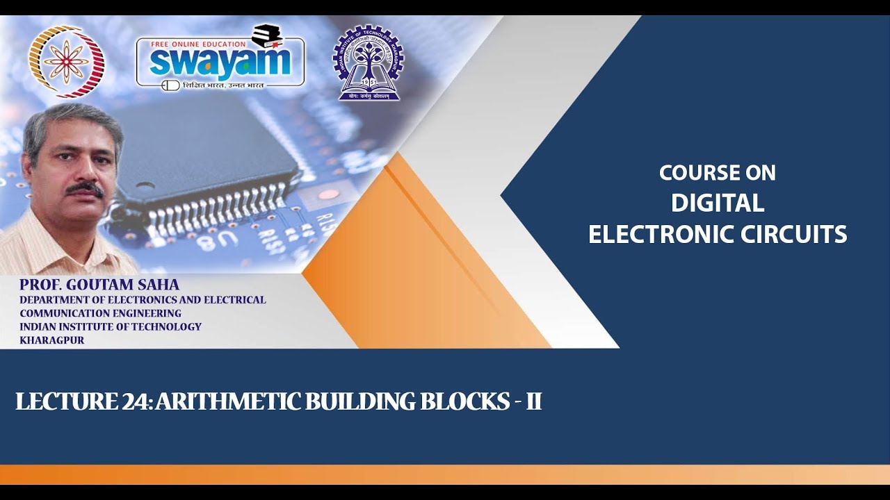 Lecture 24: Arithmetic Building Blocks-II