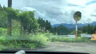 岐阜県郡上市の林道を走っただけ