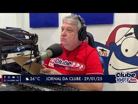 Jornal da Clube - 29/01/25 - Edição da Manhã