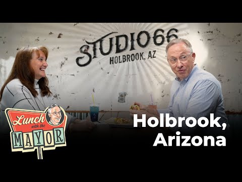 Lunch with the Mayor and Route 66 Road Relics