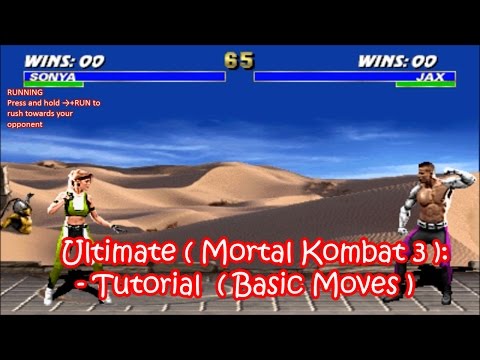 UMK3 / MK3 - Basic Moves Tutorial